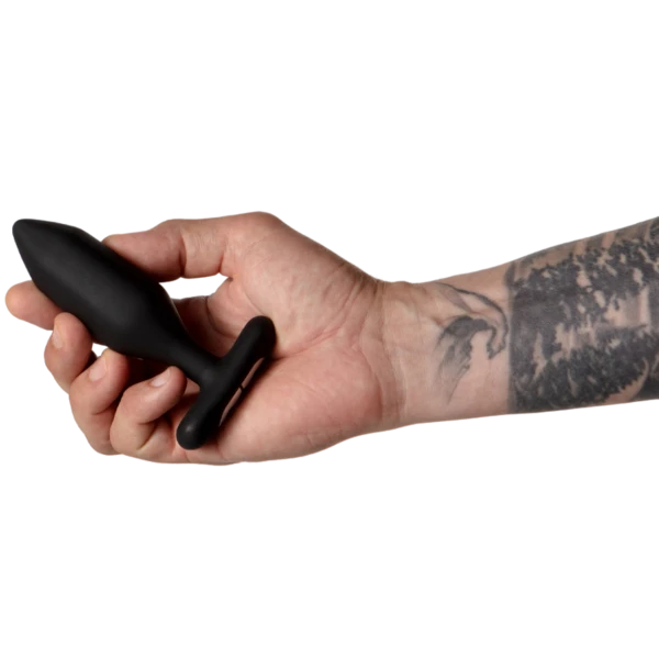 JE JOUE - VIBRATORE PLUG ANALE ONYX NERO