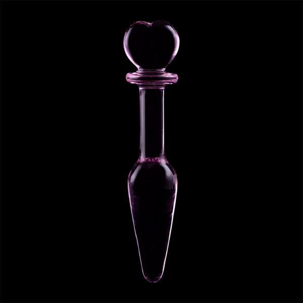 NEBULA SERIES BY IBIZA - MODELO 7 PLUG CRISTAL ROSA 13.5 CM -O- 3 CM