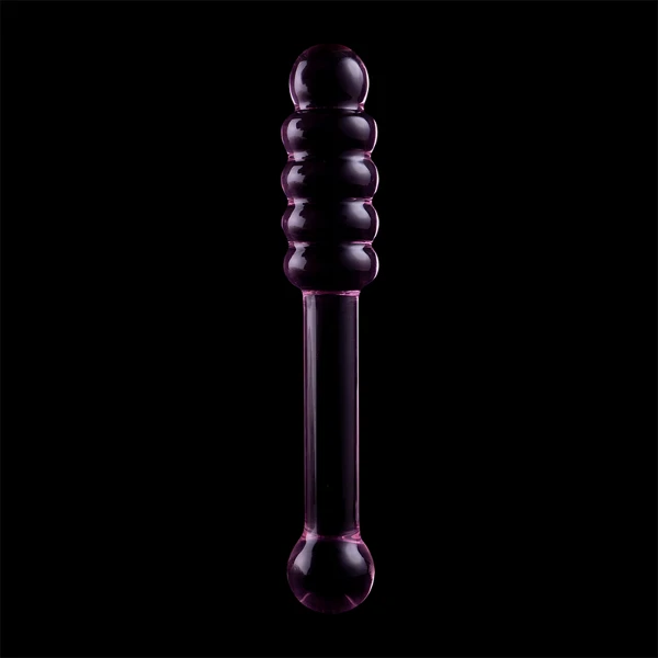 NEBULA SERIES BY IBIZA - MODELO 20 DILDO CRISTAL ROSA 20.5 CM -O- 3 CM