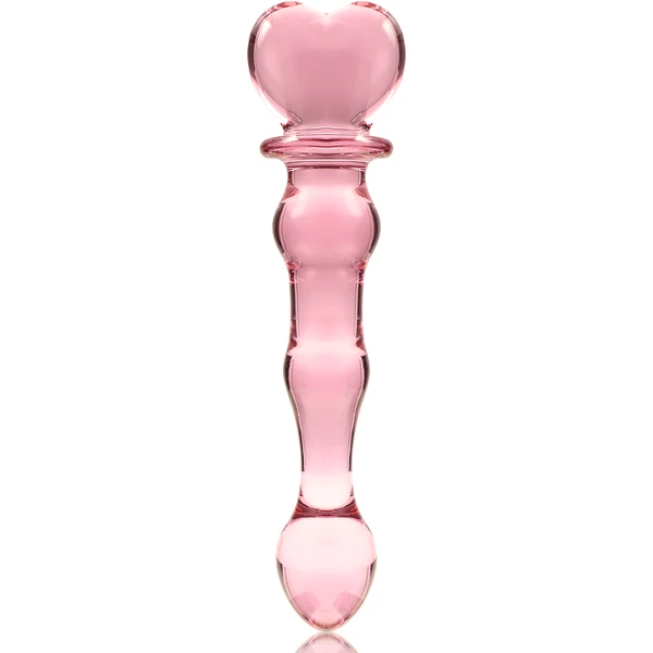 NEBULA SERIES BY IBIZA - MODELO 21 DILDO CRISTAL ROSA 20.5 CM -O- 3.5 CM