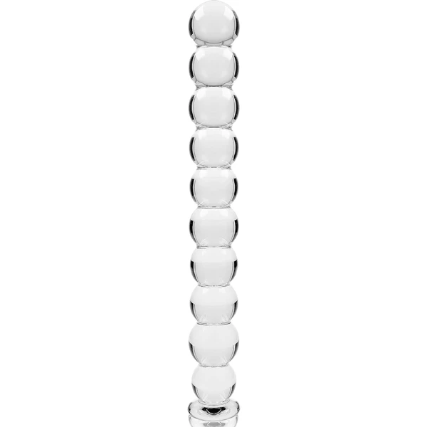 NEBULA SERIES BY IBIZA - MODELO 22 DILDO CRISTAL TRANSPARENTE 21.5 CM -O- 2.5 CM