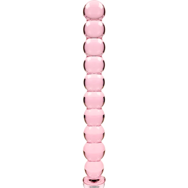 NEBULA SERIES BY IBIZA - MODELO 22 DILDO CRISTAL ROSA 21.5 CM -O- 2.5 CM