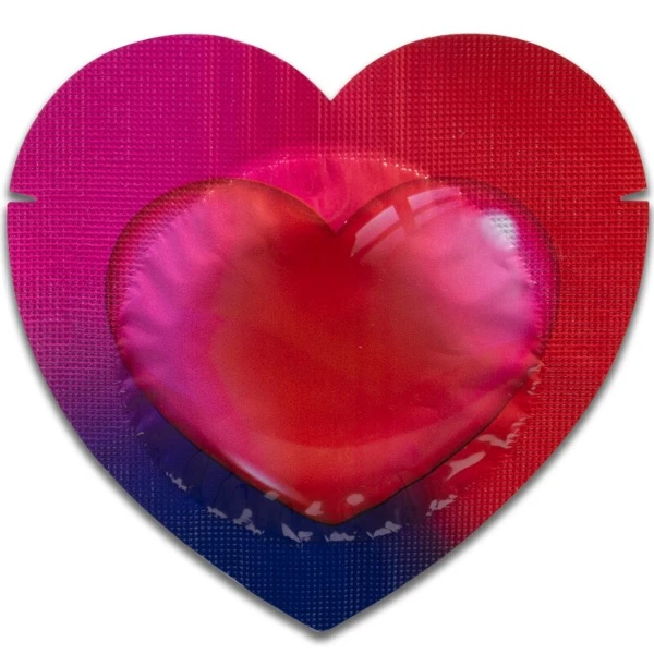 PASANTE - PRESERVATIVI ROSSO A FORMA DI CUORE 144 UNIT