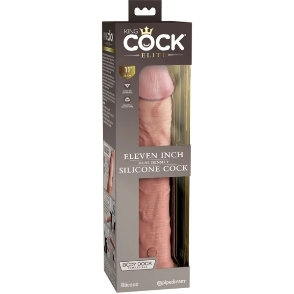 KING COCK - ELITE DILDO REALISTICO IN SILICONE 28 CM