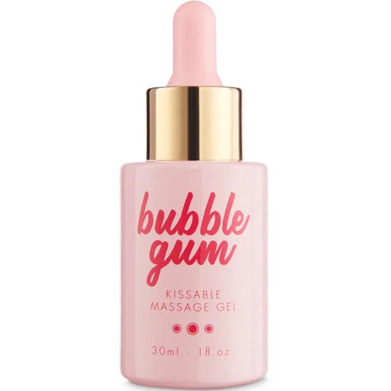 BIJOUX INDISCRETS - BUBBLEGUM PLAY KIT CON ACEITE GEL &amp; BRILLO DE LABIOS