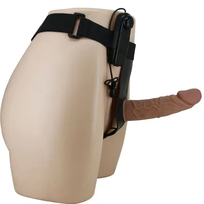 PRETTY LOVE - HARNESS BRIEFS CON VIBRACIÓN DILDO INCLUIDO
