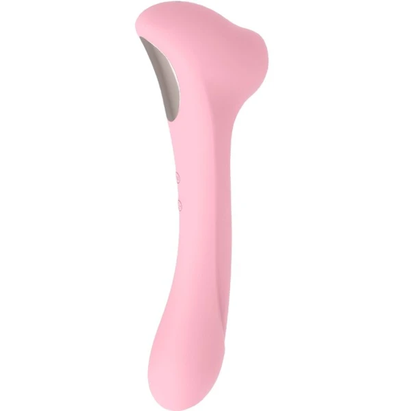 FEMINTIMATE - DAISY MASSAGGIATORE ASPIRAZIONE E VIBRATORE ROSA