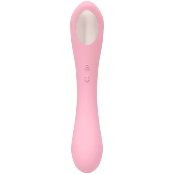 FEMINTIMATE - DAISY MASSAGGIATORE ASPIRAZIONE E VIBRATORE ROSA