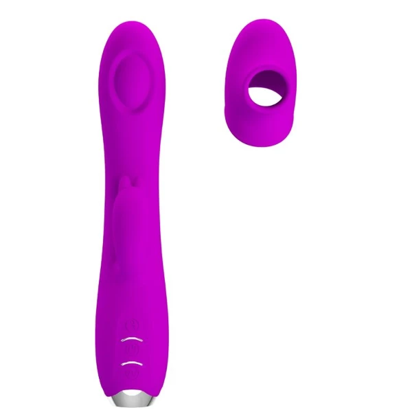 PRETTY LOVE - REGINA VIBRATORE-GEL ASPIRANTE RICARICABILE VIOLA