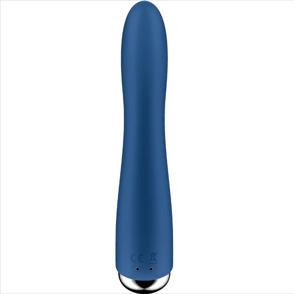 SATISFYER - VIBRATORE ROTATORE SPINNING VIBE 1 G-SPOT BLU