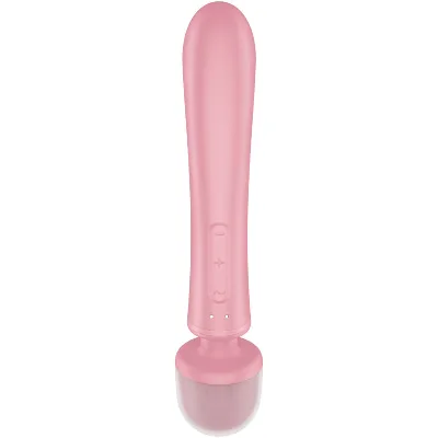 SATISFYER - MASSAGGIATORE VIBRATORE CONIGLIO TRIPLE LOVER ROSA