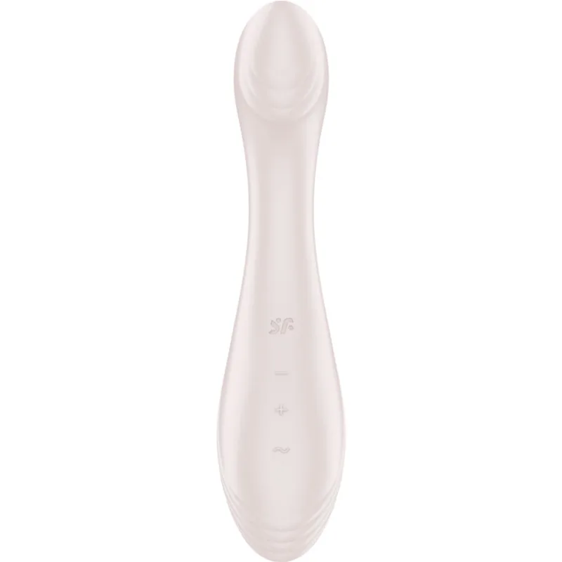 SATISFYER - G-FORCE ESTIMULADOR VIBRADOR PUNTO G BEIGE