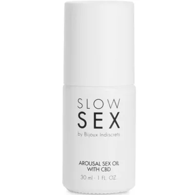 BIJOUX - SLOW SEX OLIO DA MASSAGGIO SESSUALE CON CBD 30 ML