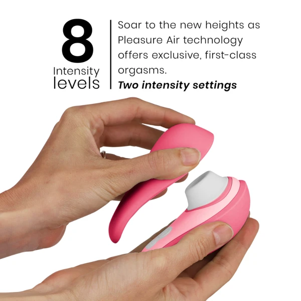 WOMANIZER - LIBERTY 2 STIMOLATORE CLITORIDEO E ASPIRAZIONE ROSA