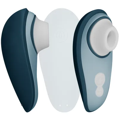 WOMANIZER - LIBERTY 2 STIMOLATORE CLITORIDEO E ASPIRAZIONE BLU