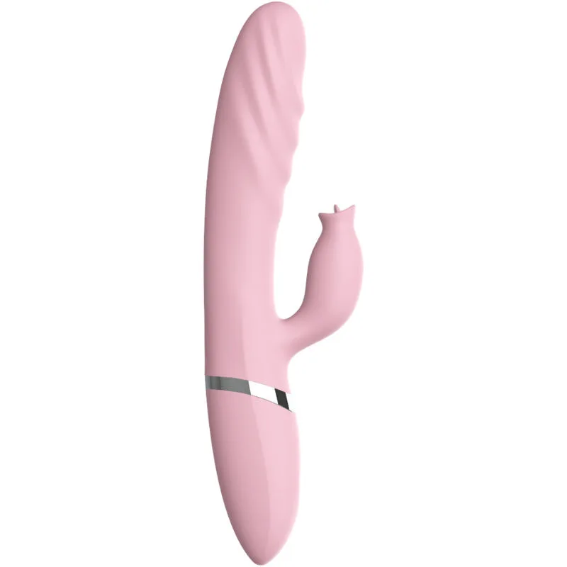 ARMONY - VIBRATORE E SPINTA CON LINGUA ROSA EFFETTO CALORE