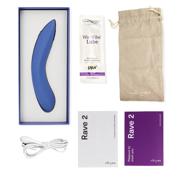 WE-VIBE - RAVE 2 VIBRATORE G-SPOT BLU