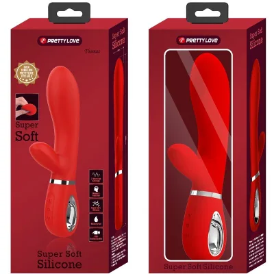 PRETTY LOVE - VIBRATORE MULTIFUNZIONE G-SPOT THOMAS ROSSO