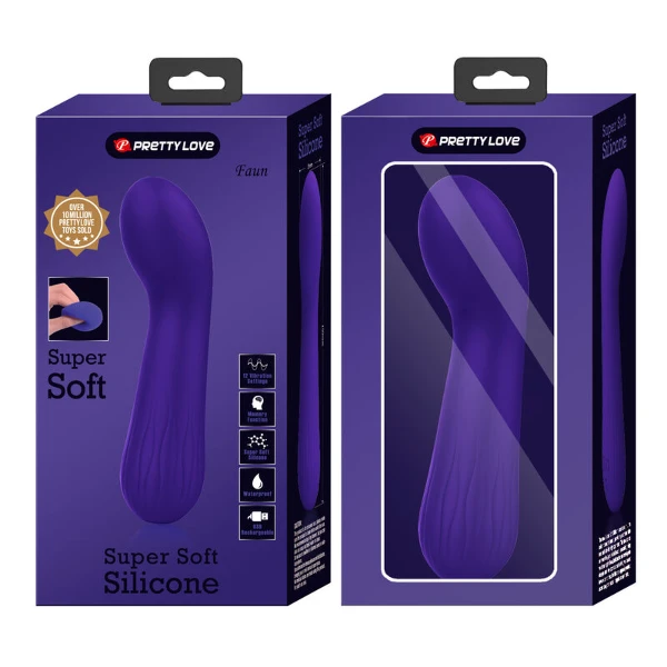PRETTY LOVE - VIBRATORE RICARICABILE FAUN VIOLA