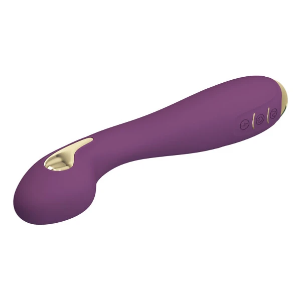 PRETTY LOVE - HECTOR VIBRADOR ELECTROSHOCK POR CONTROL POR APP LILA