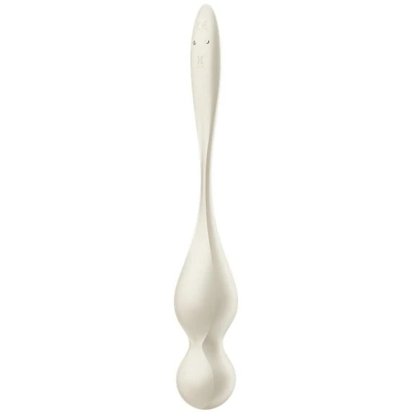 SATISFYER - LOVE BIRDS SFERE KEGEL VIBRANTI BIANCHE