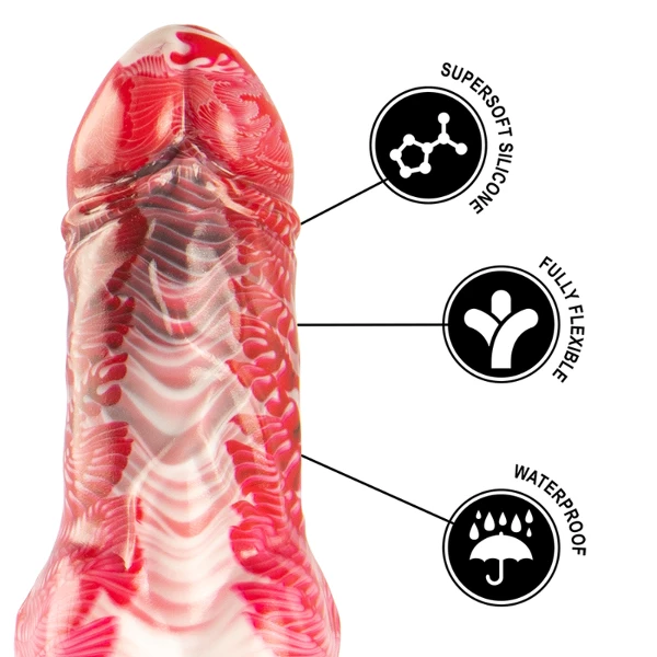 EPIC - DILDO HELIOS CON TESTICOLI CALORE ED ECSTASY