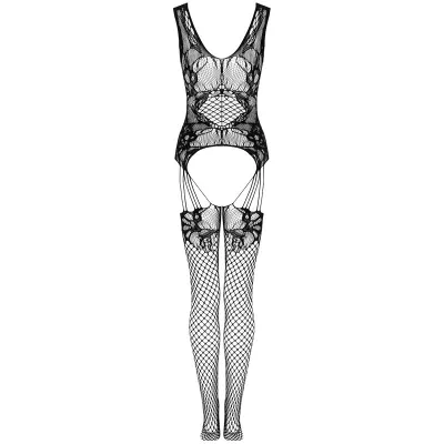 LIVCO CORSETTI FASHION - JULOVE BODYSTOCKING NEGRO TALLA ÚNICA