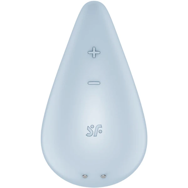 SATISFYER - VIBRATORE GOCCIA DI RUGIADA LAY-ON BLU