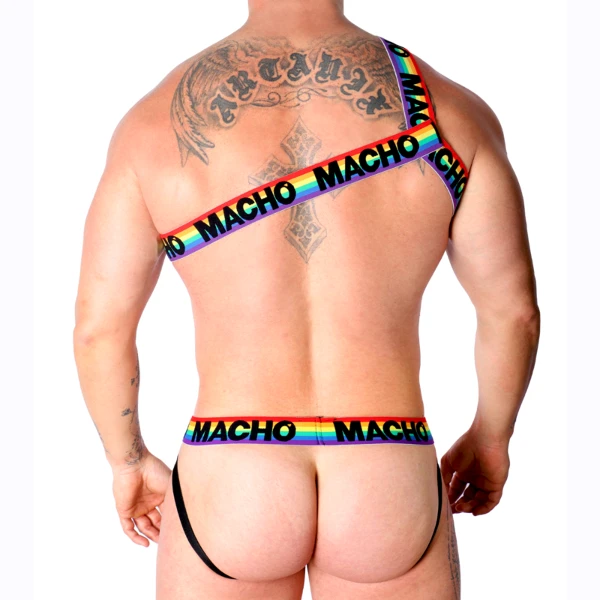 MACHO - ARNÉS ROMANO PRIDE S/M