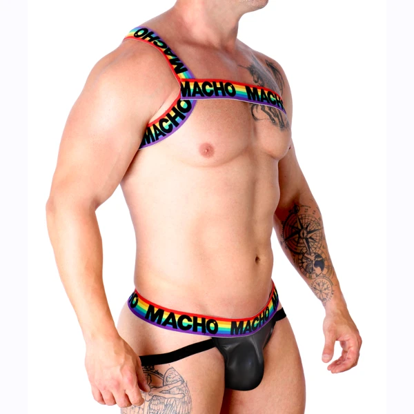 MACHO - ARNÉS ROMANO PRIDE S/M