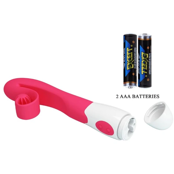 ROMANCE - VIBRATORE E STIMOLATORE 30 VELOCITÀ ROSA