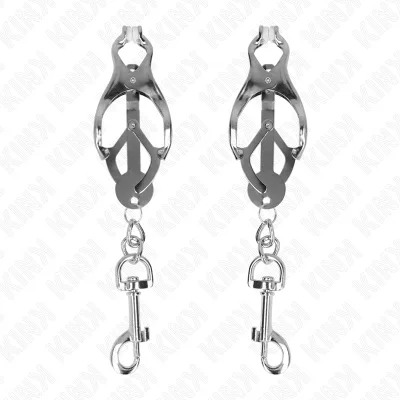 KINK - PINZAS PARA PEZONES ESTILO JAPONÉS CON GANCHOS