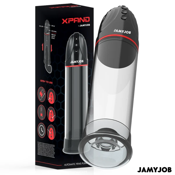 JAMYJOB - POMPA AUTOMATICA XPAND 3 LIVELLI DI ASPIRAZIONE GRIGIA