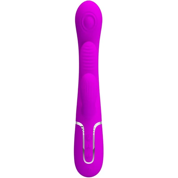 PRETTY LOVE - SHANIA VIBRATORE TRIPLO CONIGLIO MULTIFUNZIONE ROSA