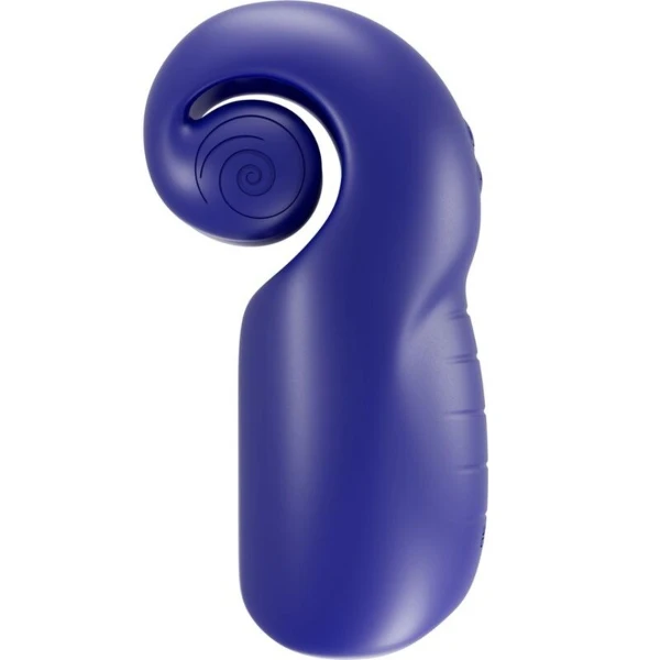 SNAIL VIBE - EVO PER LUI MASTURBATORE MASCHILE SLIDE NROLL BLU SCURO