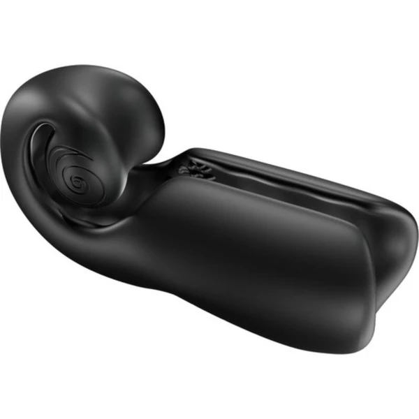 SNAIL VIBE - EVO PER LUI MASTURBATORE MASCHILE SLIDE NROLL NERO