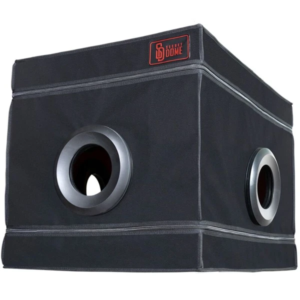 SECRET DOME - KINK CLUB LA NICHE CABINA  NEGRO & ROJO