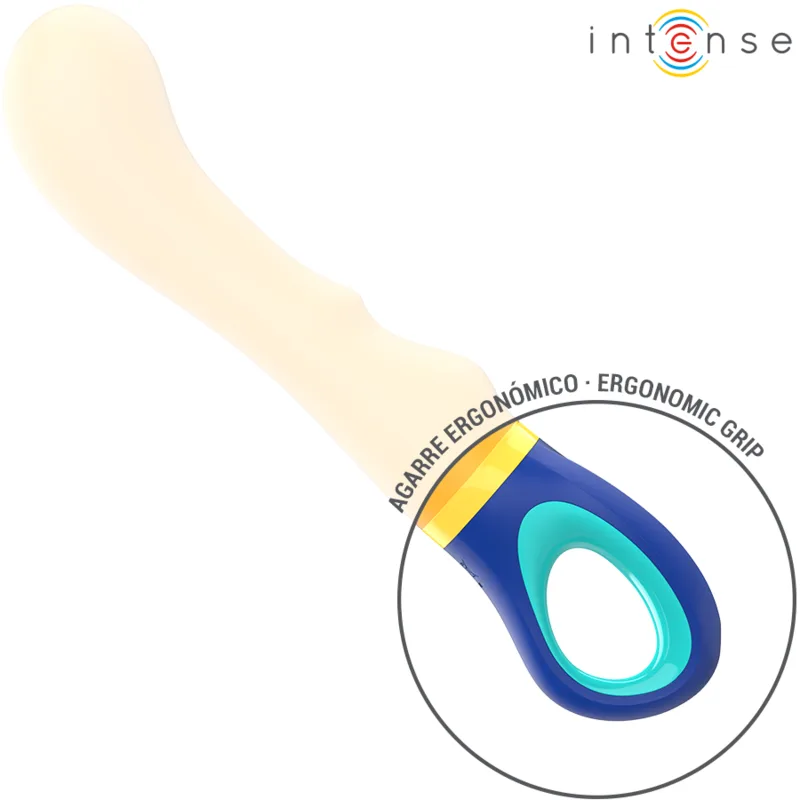 INTENSO - VIBRATORE PUNTO G SHAGGY GIALLO