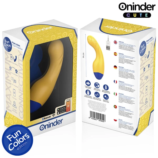 ONINDER CUTE - VIBRATORE PUNTO G LOVE BUDDY MASTER - APP GRATUITA IN TUTTO IL MONDO