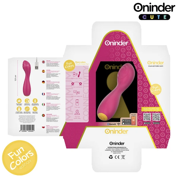 ONINDER CUTE - VIBRATORE PUNTO G LOVE BUDDY MASTER - APP GRATUITA IN TUTTO IL MONDO