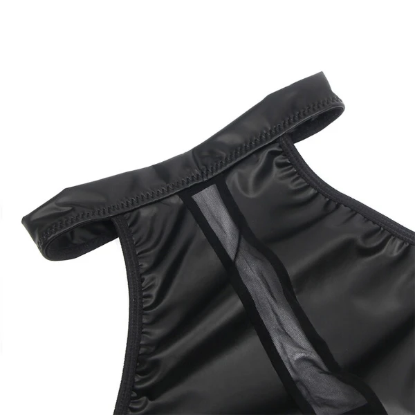 SUBBLIME - 955489 ABITO CON SCOLLO ALTO E TRASPARENZE NERO L/XL