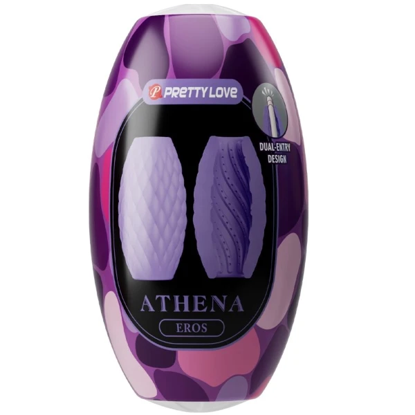 PRETTY LOVE - ATHENA EROS SILICONE MASTURBATORE MASCHILE VIOLA