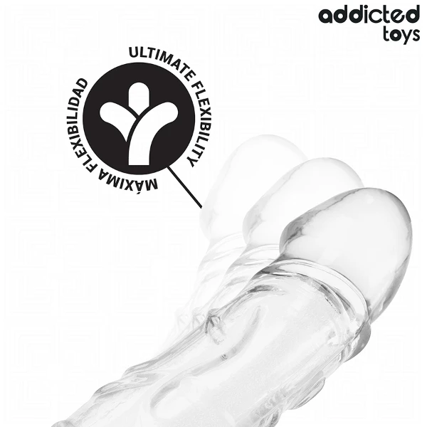 ADDICTED TOYS - ESTENSIONE PENE TRASPARENTE 27 CM