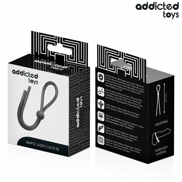 ADDICTED TOYS - CORDA IN SILICONE PER PENE A SINGOLO ANELLO