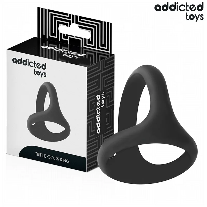 ADDICTED TOYS - ANELLO PER PENE TRIPLO SPESSO