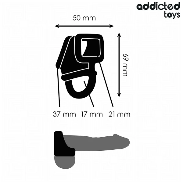 ADDICTED TOYS - ANELLO PER GABBIA PER PENE