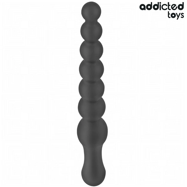 ADDICTED TOYS - MASAJEADOR ANAL DOBLE SILICONA 24 CM