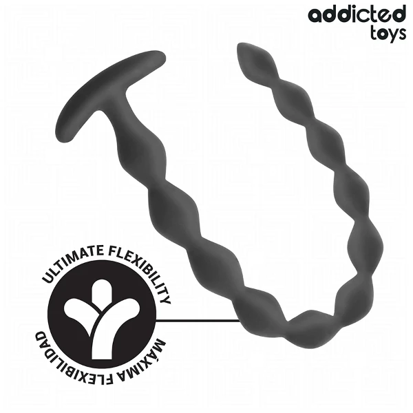 ADDICTED TOYS - ROSARIO ANAL 27 CM EXTRA LARGO SILICONA