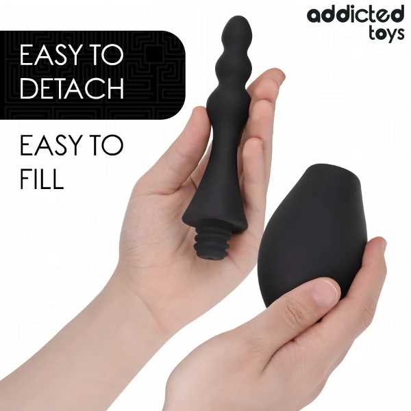 ADDICTED TOYS - LIMPIADOR DE VIAJE SILICONA MODELO 4