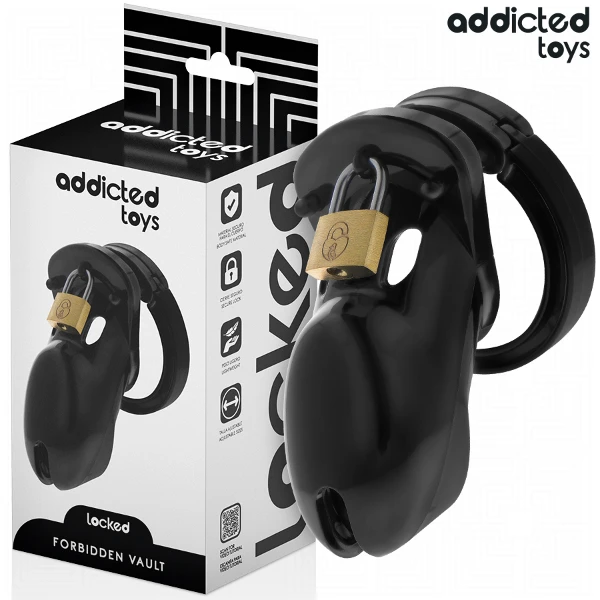 ADDICTED TOYS LOCKED - GABBIA PER PENE FORBIDDEN VAULT 10 CM